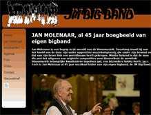 Tablet Screenshot of jmbigband.com